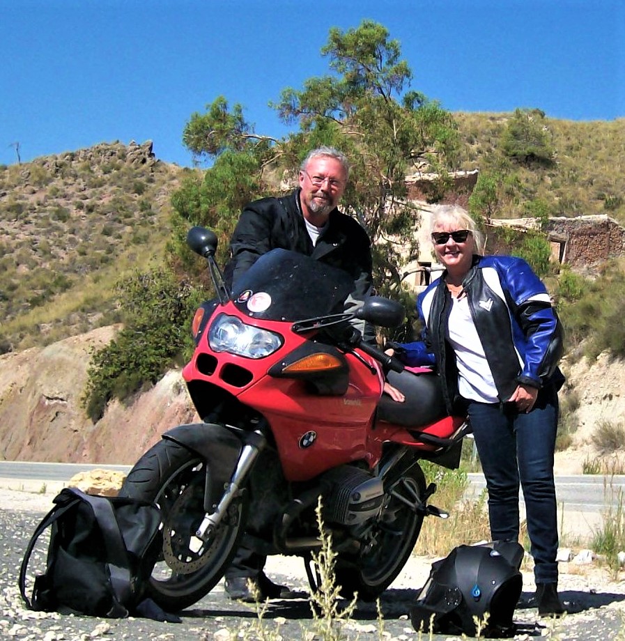 Jo and me on BMW  (3).JPG